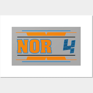 #4 NOR Logo Posters and Art